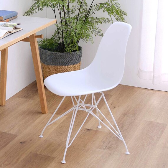 北欧風シェルチェア (CL ホワイト) 1枚目画像