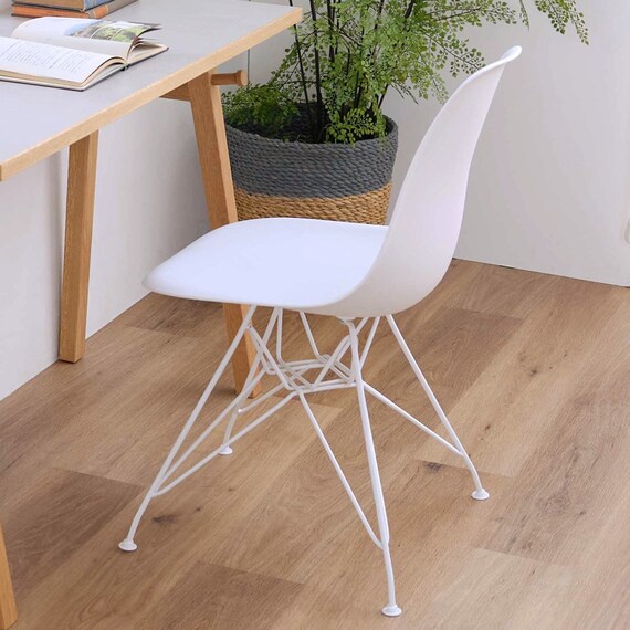 北欧風シェルチェア (CL ホワイト) 2枚目画像