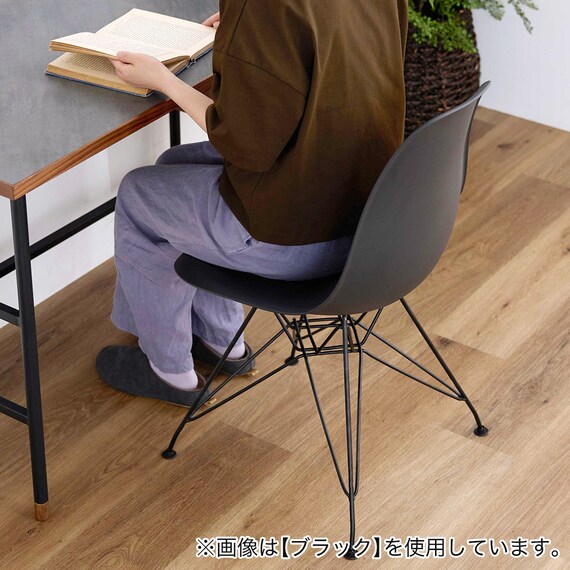 北欧風シェルチェア (CL ホワイト) 4枚目画像