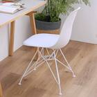 北欧風シェルチェア 2脚セット (CL ホワイト) 4枚目画像