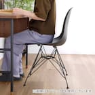 北欧風シェルチェア 4脚セット (CL ホワイト) 6枚目画像