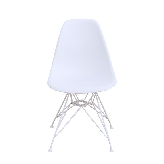 北欧風シェルチェア 4脚セット (CL ホワイト) 12枚目画像