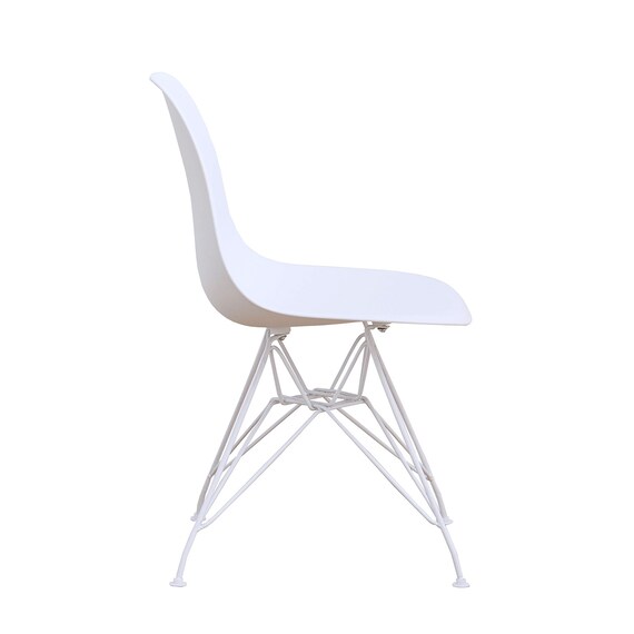 北欧風シェルチェア 4脚セット (CL ホワイト) 13枚目画像