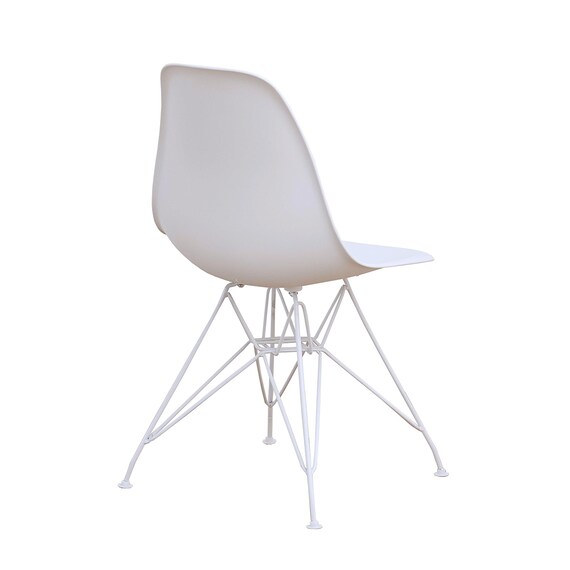 北欧風シェルチェア 4脚セット (CL ホワイト) 14枚目画像