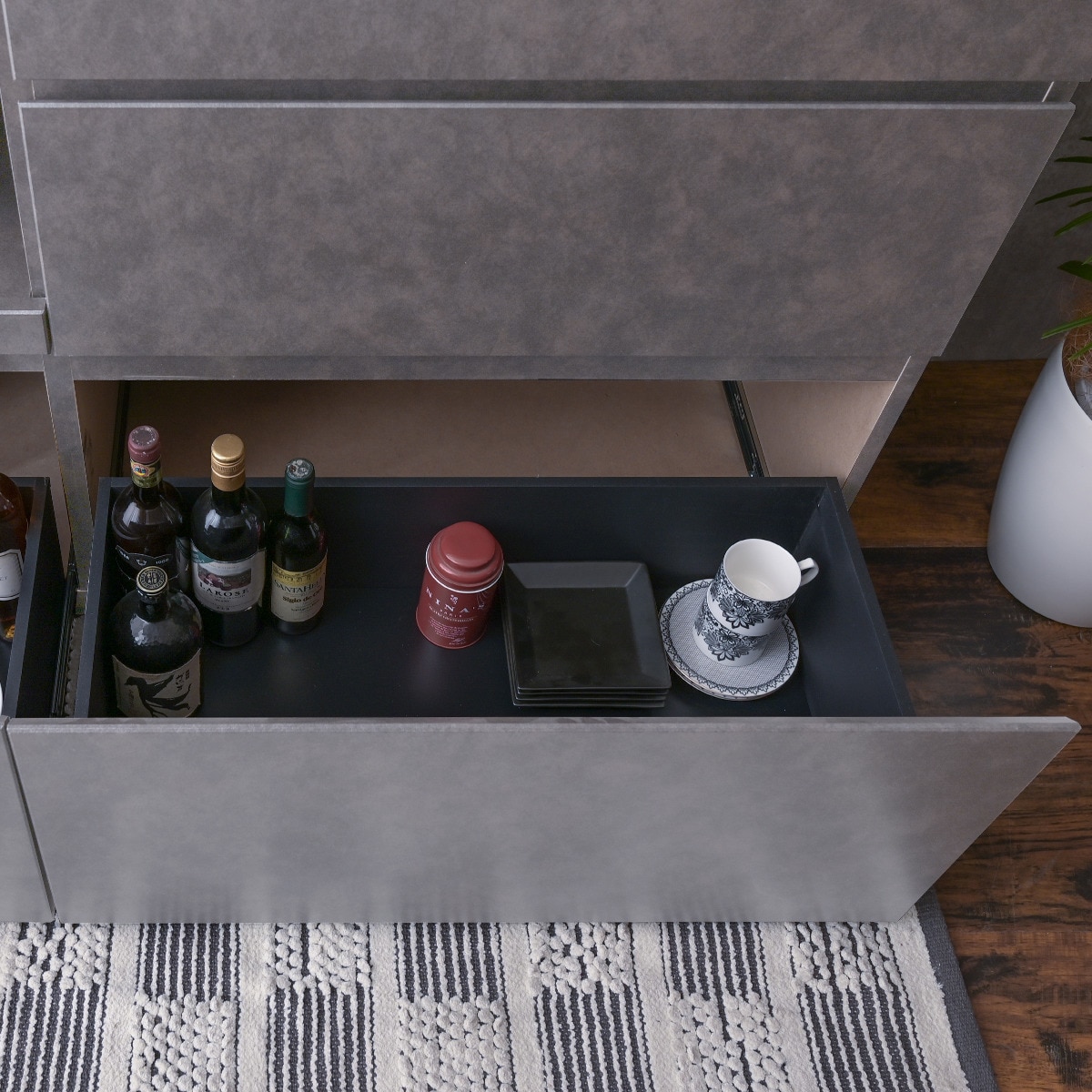 ステンレス天板キッチンカウンター(MC302K 120 GY) | ニトリ