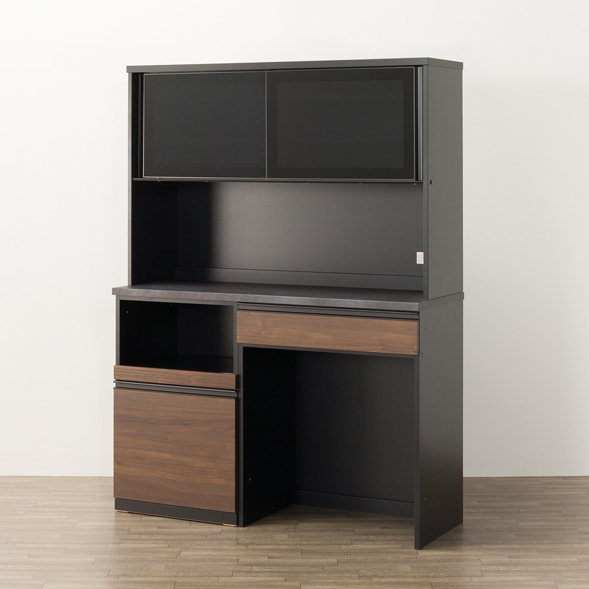 キッチンボード(リガーレ GL-140KB MBR/BK) | ニトリネット【公式