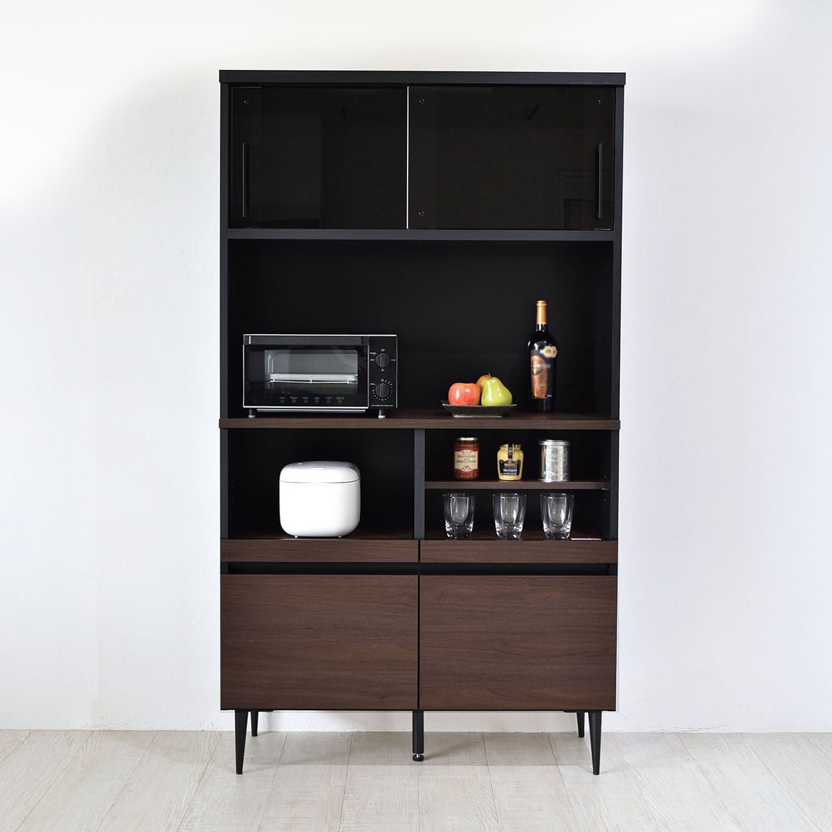 キッチンボード(SA01 100 BK) | ニトリネット【公式】 家具