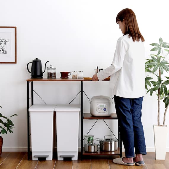 ヴィンテージキッチンカウンター (幅100cm WAL) 11枚目画像