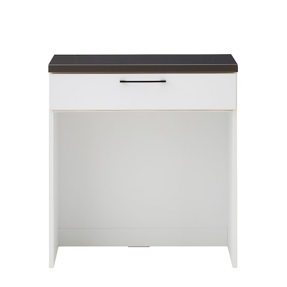 特殊鋼板天板カウンター (オープン 80 WH) 1枚目画像