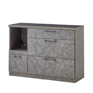 特殊鋼板天板カウンター (引き出し 120)