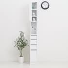 水はねに強いすき間収納 (幅20cm WH) 1枚目画像