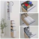 水はねに強いすき間収納 (幅20cm WH) 6枚目画像