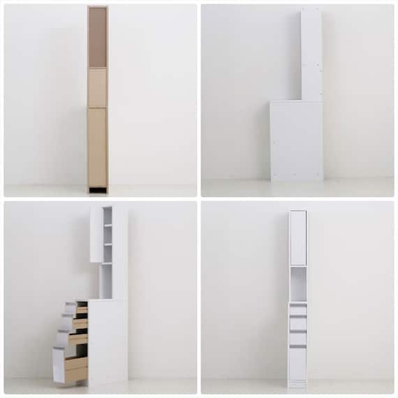 水はねに強いすき間収納 (幅20cm WH) 8枚目画像