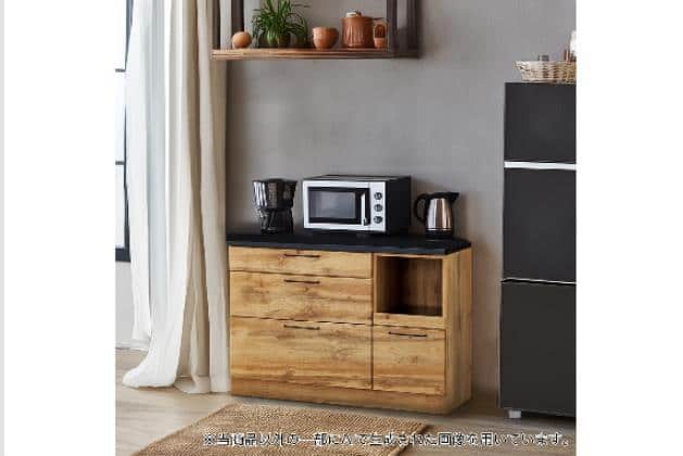 【ニトリ】　キッチンカウンター　IM301 HQ120 LBR ｶｳﾝﾀｰIM301 HQ120 LBR | ニトリネット【公式】 家具・インテリア通販