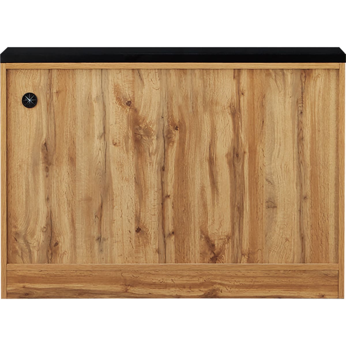 幅120cm キッチンカウンター　ニトリ　食器棚　ソフトクローズ ニトリ キッチンボードソフトクローズタイプIM301 SHQ120OP LBR