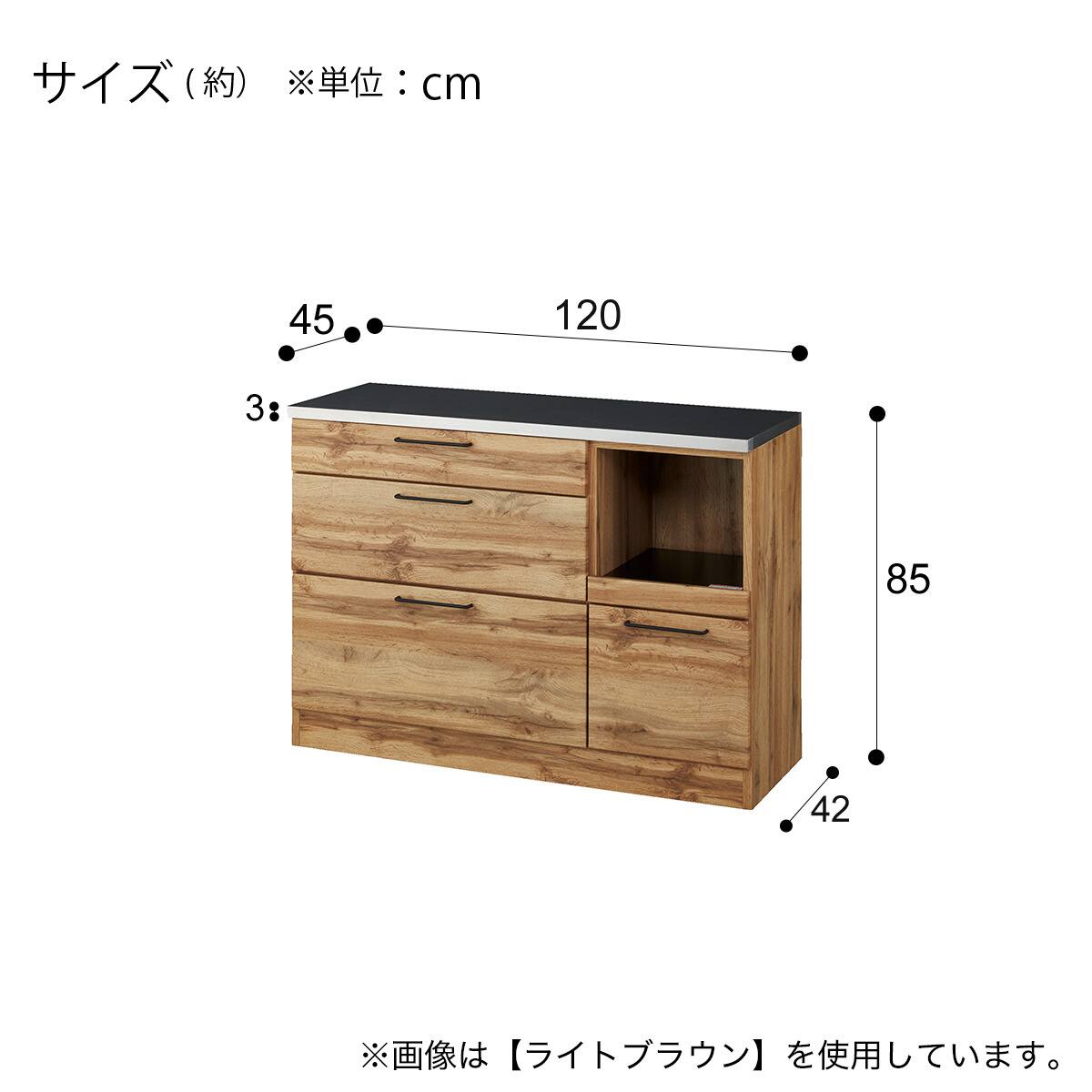 ステンレス天板のキッチンカウンター ソフトクローズタイプ(IM301