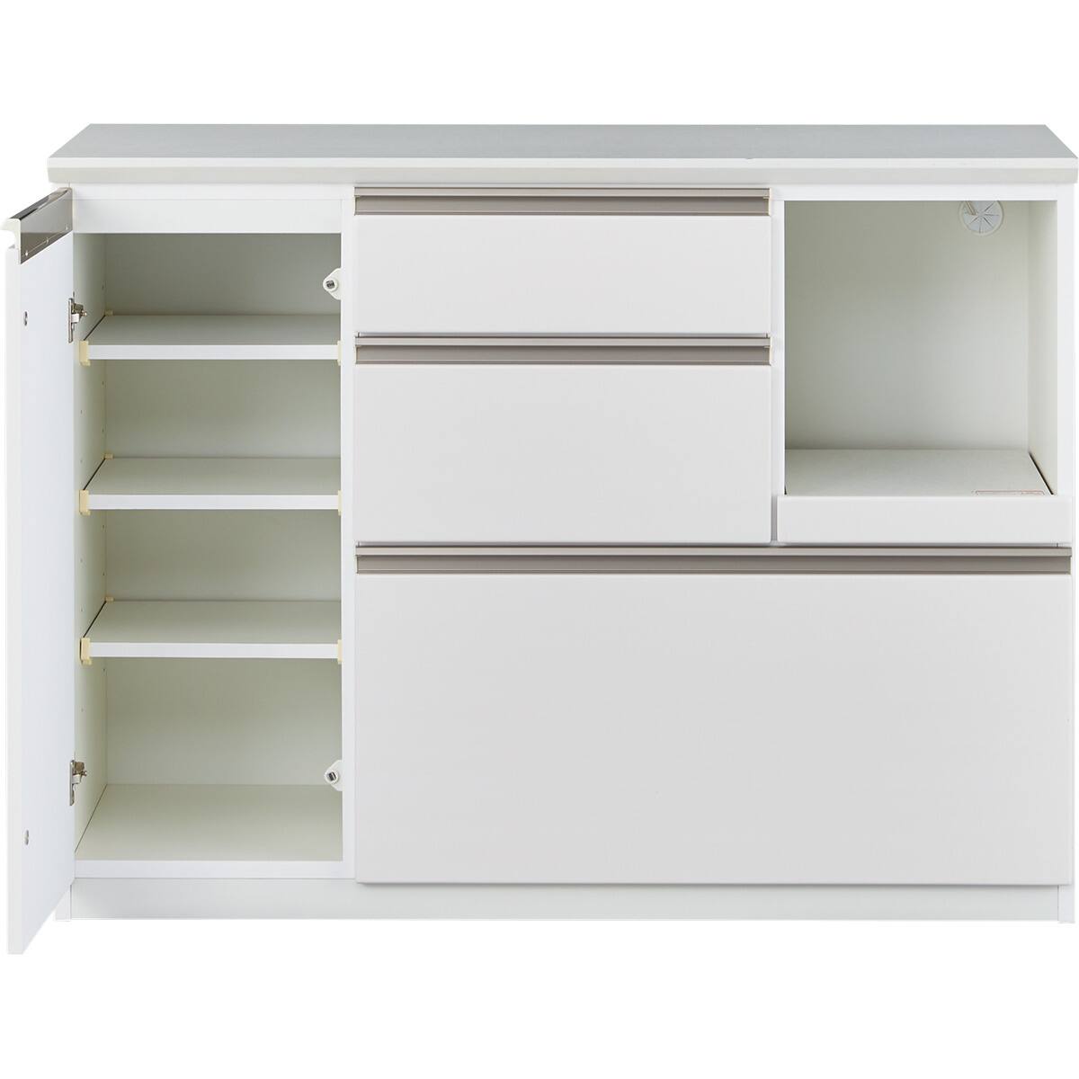 キッチンカウンター(アルミナ3 120CT WH) | ニトリネット【公式】 家具