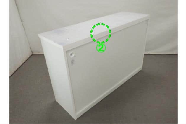 ｶｳﾝﾀｰｱﾙﾐﾅ3 140CT WH | ニトリネット【公式】 家具・インテリア通販