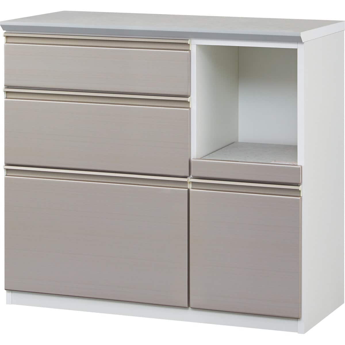 ニトリ キッチンカウンター(アルミナ3 100CT WH キッチンカウンター(アルミナ3 100CT SI) | ニトリネット【公式】 家具