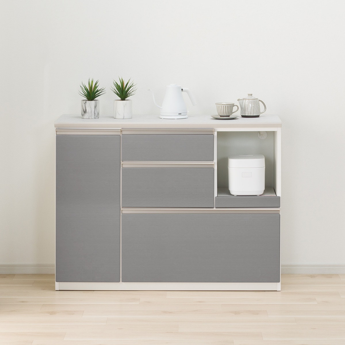 キッチンカウンター(アルミナ3 120CT SI) | ニトリネット【公式】 家具