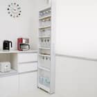 組み立て方法が選べる 隙間収納 (幅12cm WH) 1枚目画像