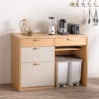 ツートンカウンター (幅120cm BE) 1枚目画像