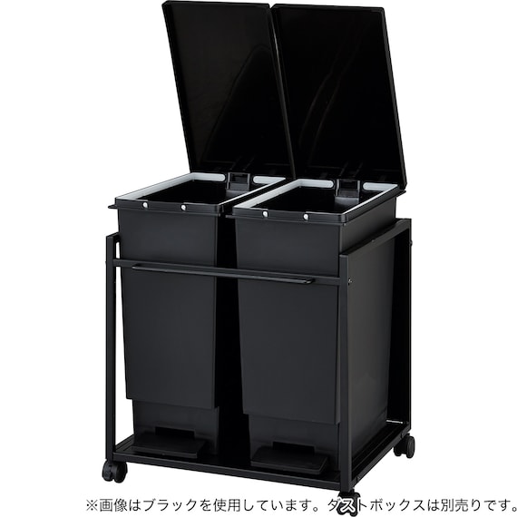 横型2分別ペールワゴン(PW201 WH) 6枚目画像