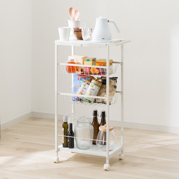 スリムワゴン(OT003 5098 WH/WH) 1枚目画像