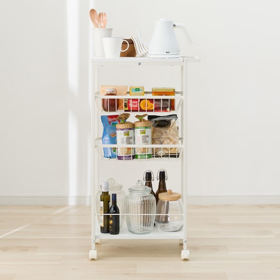 スリムワゴン(OT003 5098 WH/WH) 4枚目画像