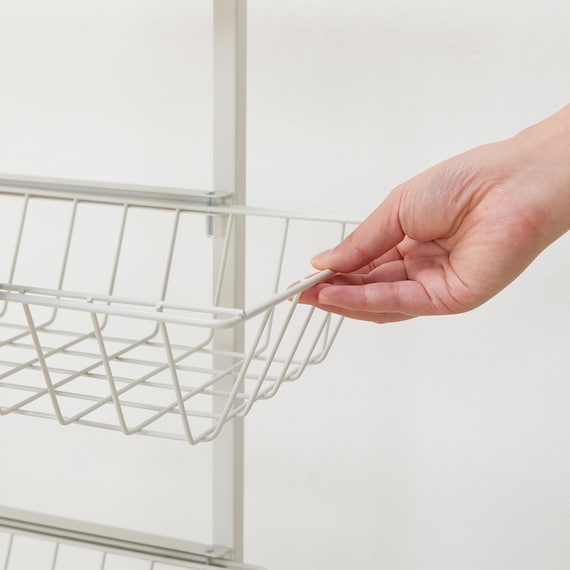 スリムワゴン(OT003 5098 WH/WH) 12枚目画像