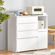 コンパクトキッチンカウンター (引き出しタイプ)【期間限定価格:11/28~1/5まで】