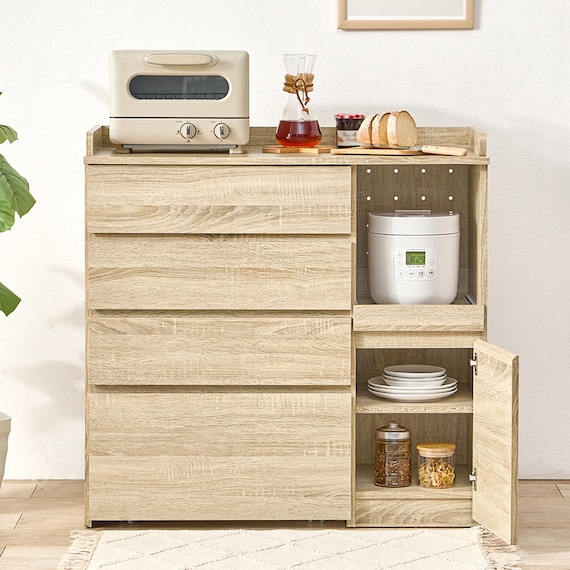 コンパクトキッチンカウンター (引き出しタイプ NA) 2枚目画像