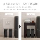 ゴミ箱が収まるカウンター (幅71cm NA) 4枚目画像