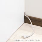 高さぴったり オーダーカウンター下収納 (扉タイプ 幅80×高さ100cm MWH) 4枚目画像