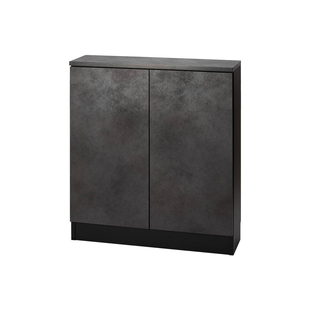 高さぴったり オーダーカウンター下収納 (扉タイプ 幅80×高さ91cm MBK