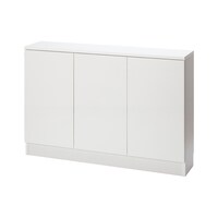 高さぴったり オーダーカウンター下収納 (扉タイプ 幅120×高さ80cm ＭWH)