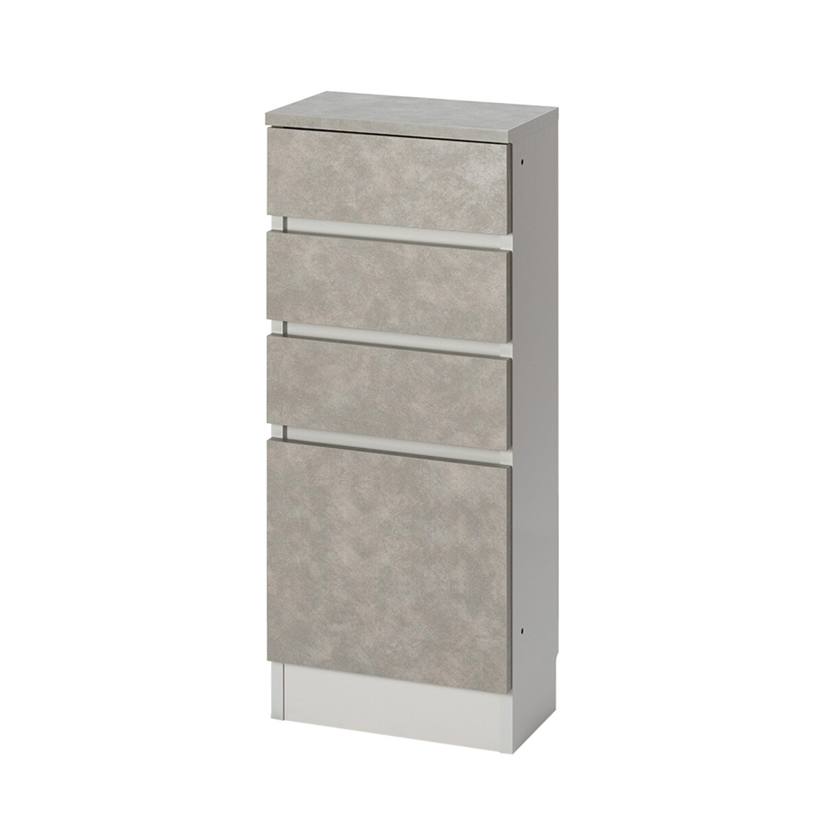 【お値下げ】カウンター 高さぴったり オーダーカウンター下収納 (引き出しタイプ 幅40×高さ