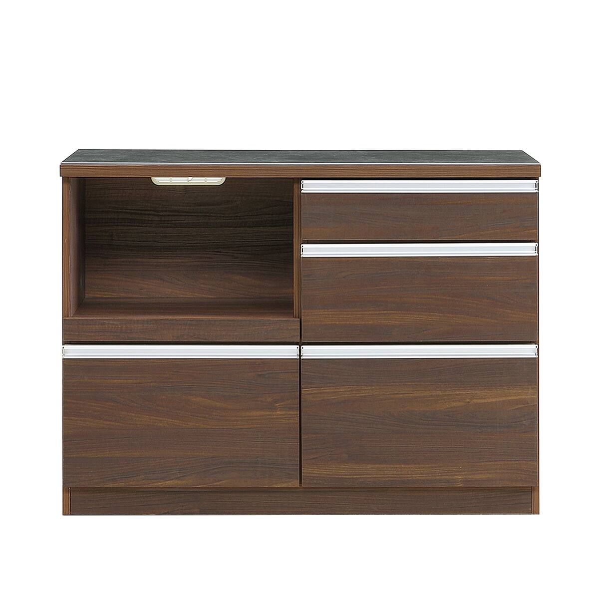 セラミック天板カウンター (幅120cm BR) | ニトリネット【公式】 家具