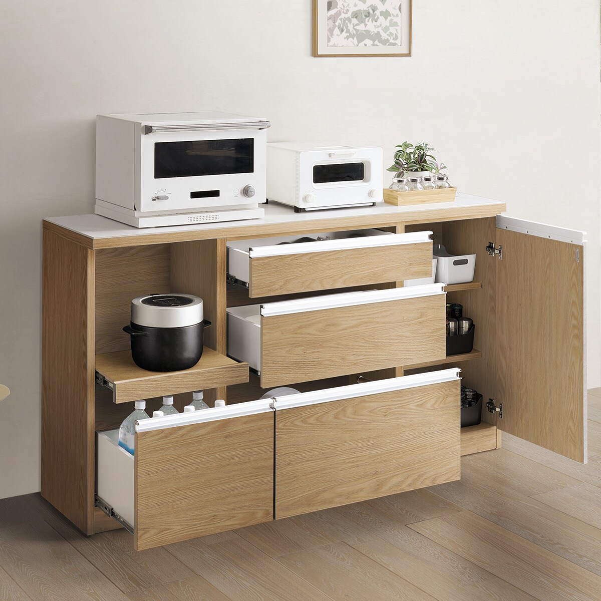 セラミック天板カウンター (幅160cm NA) | ニトリネット【公式】 家具