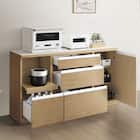 セラミック天板カウンター (幅160cm NA) 2枚目画像