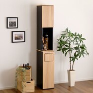 ヴィンテージ ごみ箱一体型食器棚 (ごみ箱1つタイプ)【期間限定価格:11/28~1/5まで】