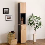 ヴィンテージ ごみ箱一体型食器棚 (ごみ箱1つタイプ)【期間限定価格:11/28~1/5まで】