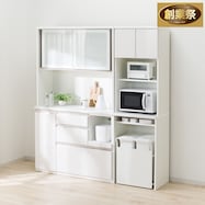 レンジボード・キッチンボードセット(アルミナ2 60OP/120KB)【期間限定価格:11/26~1/5まで】