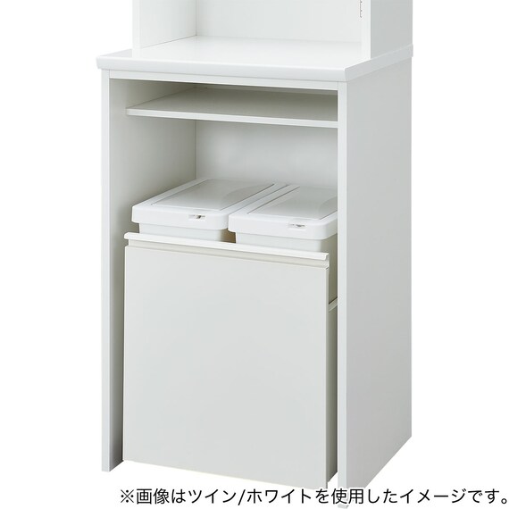 RGダストワゴン(37L ホワイトシングル) 4枚目画像