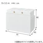 RGダストワゴン(37L ホワイトトリプル) 2枚目画像