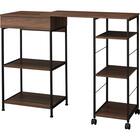 伸縮式キッチン収納ラック(KE103 80 MBR) 5枚目画像