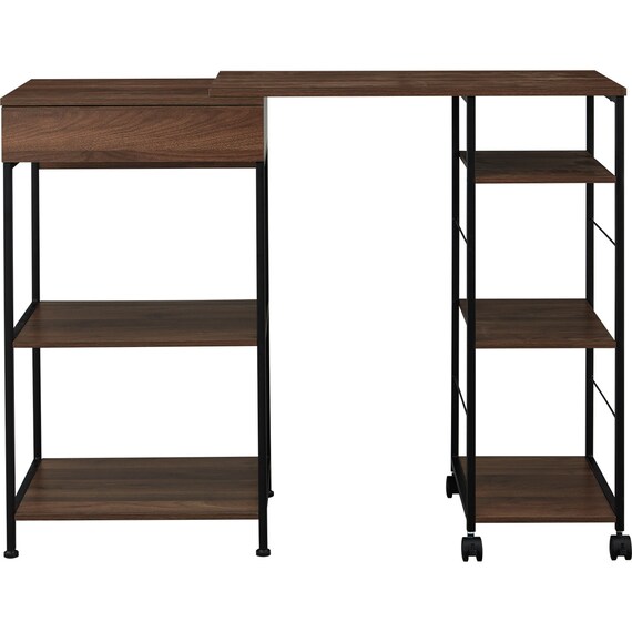 伸縮式キッチン収納ラック(KE103 80 MBR) 6枚目画像