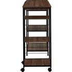 伸縮式キッチン収納ラック(KE103 80 MBR) 7枚目画像