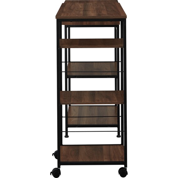 伸縮式キッチン収納ラック(KE103 80 MBR) 7枚目画像