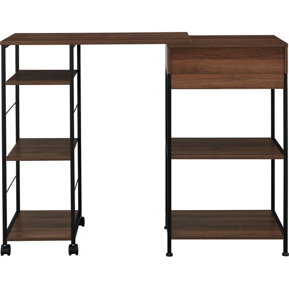 伸縮式キッチン収納ラック(KE103 80 MBR) 8枚目画像